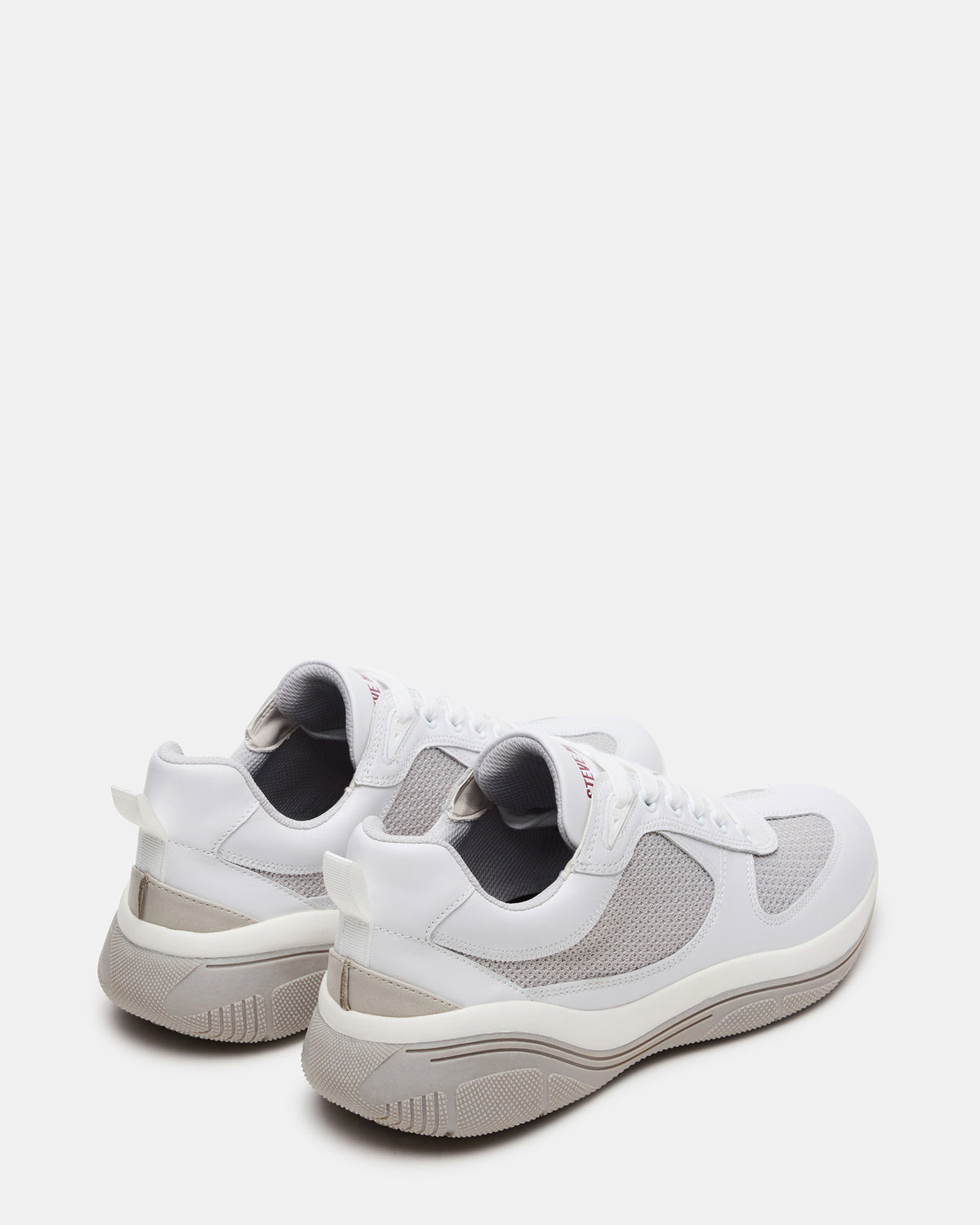 PICOLO White Low-Top Lace-Up Men's Sneaker