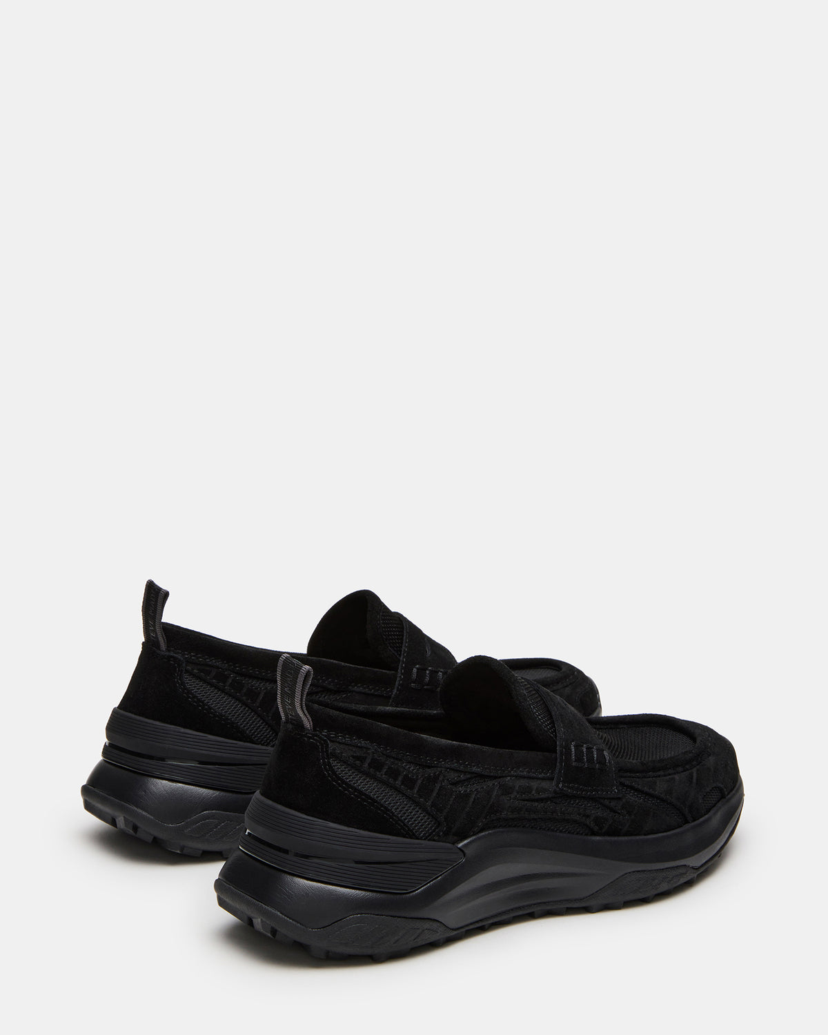 PARRISH Black Low-Top Slip-On Men's Sneaker