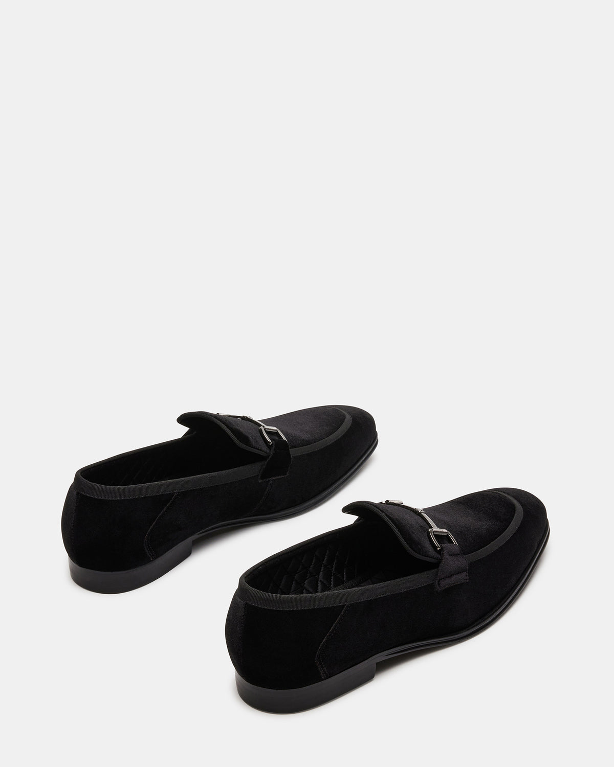 AADI Black/Silver Men's Dress Loafer
