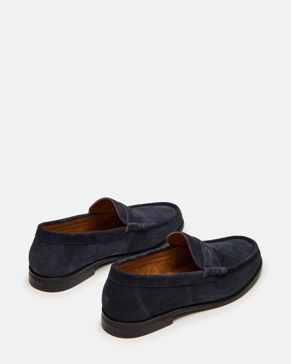 HUCKLE Navy Suede Slip-On Men's Loafer