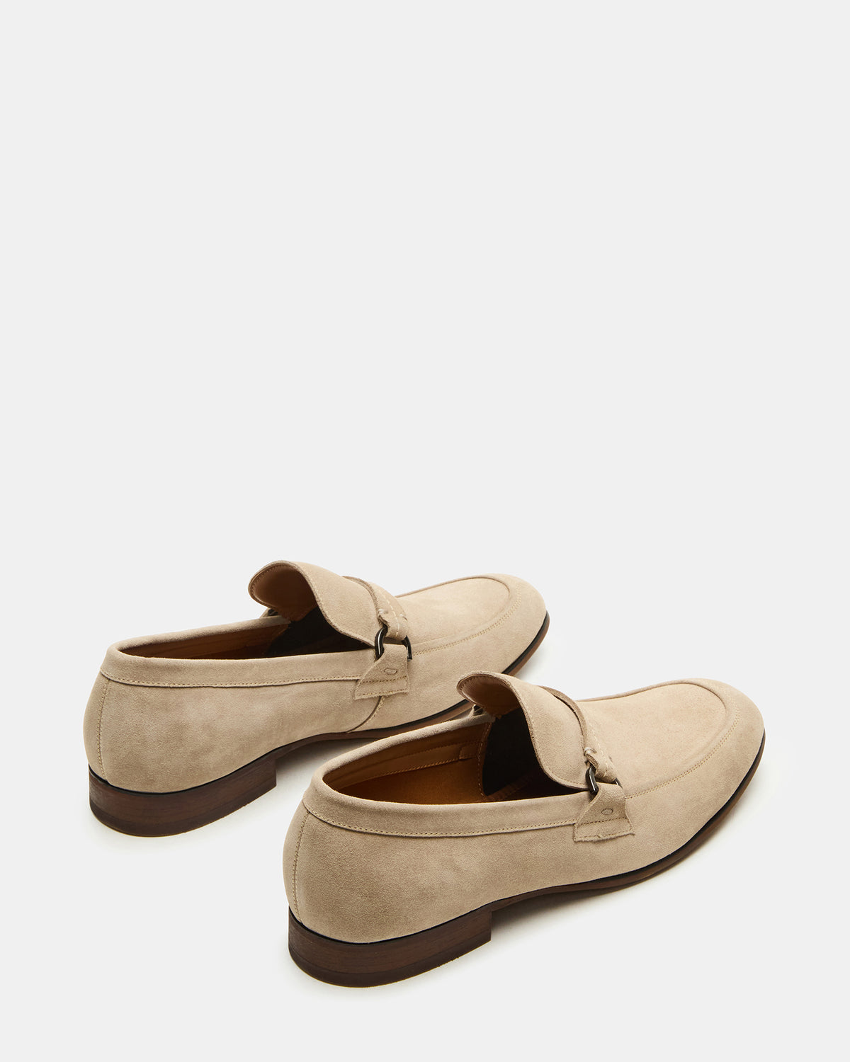 HEROLF Sand Suede Square-Toe Slip-On Men's Loafer