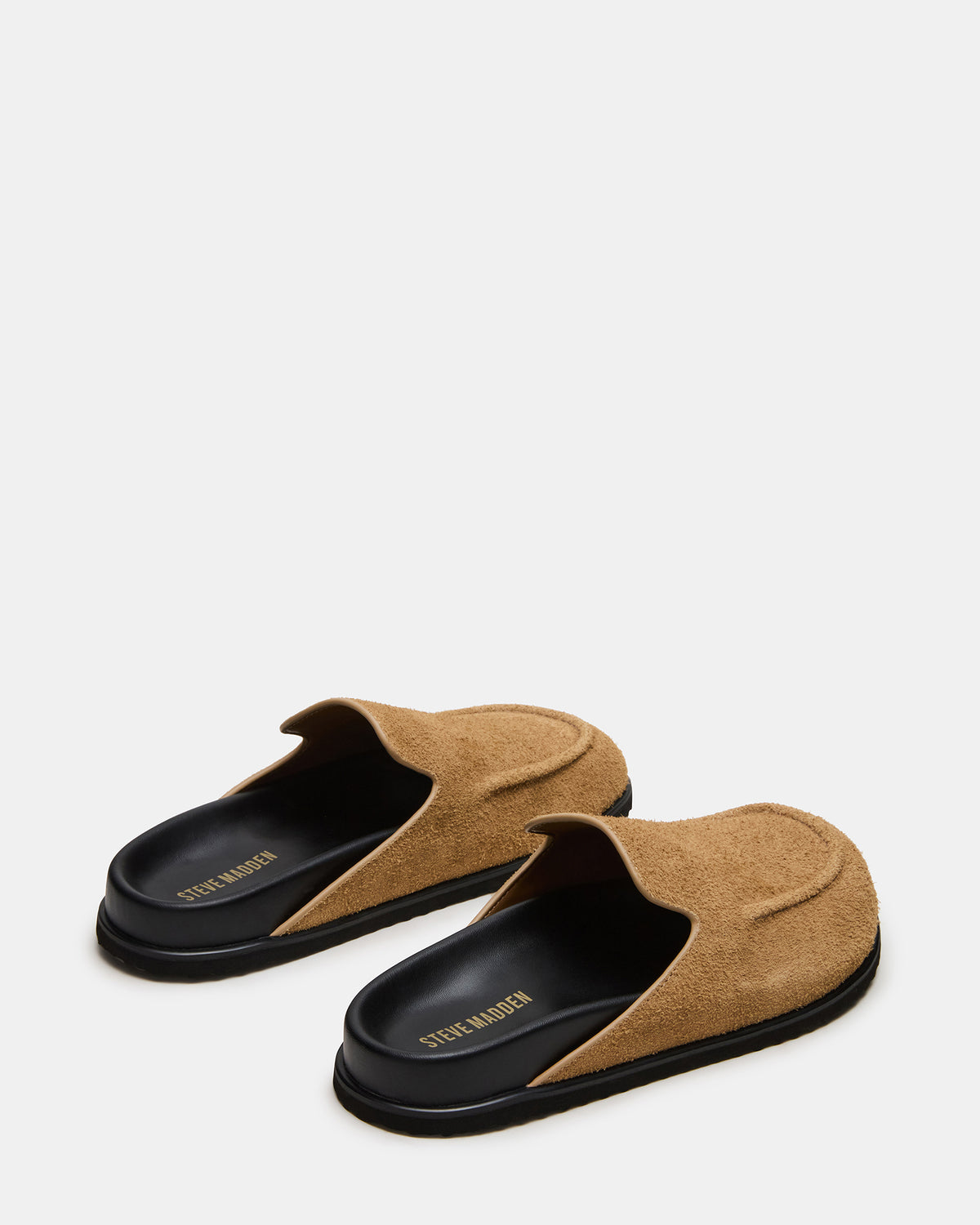 LUCIO Tan Suede Slip-On Men's Casual Clog