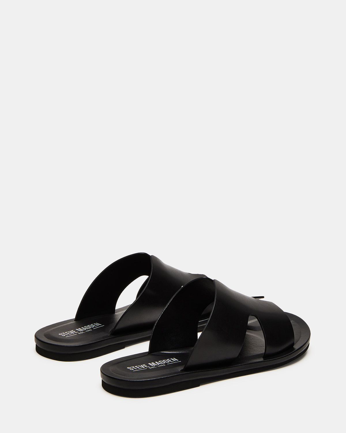 SPLASH Tan Leather Men's Flat Slip-On Sandal