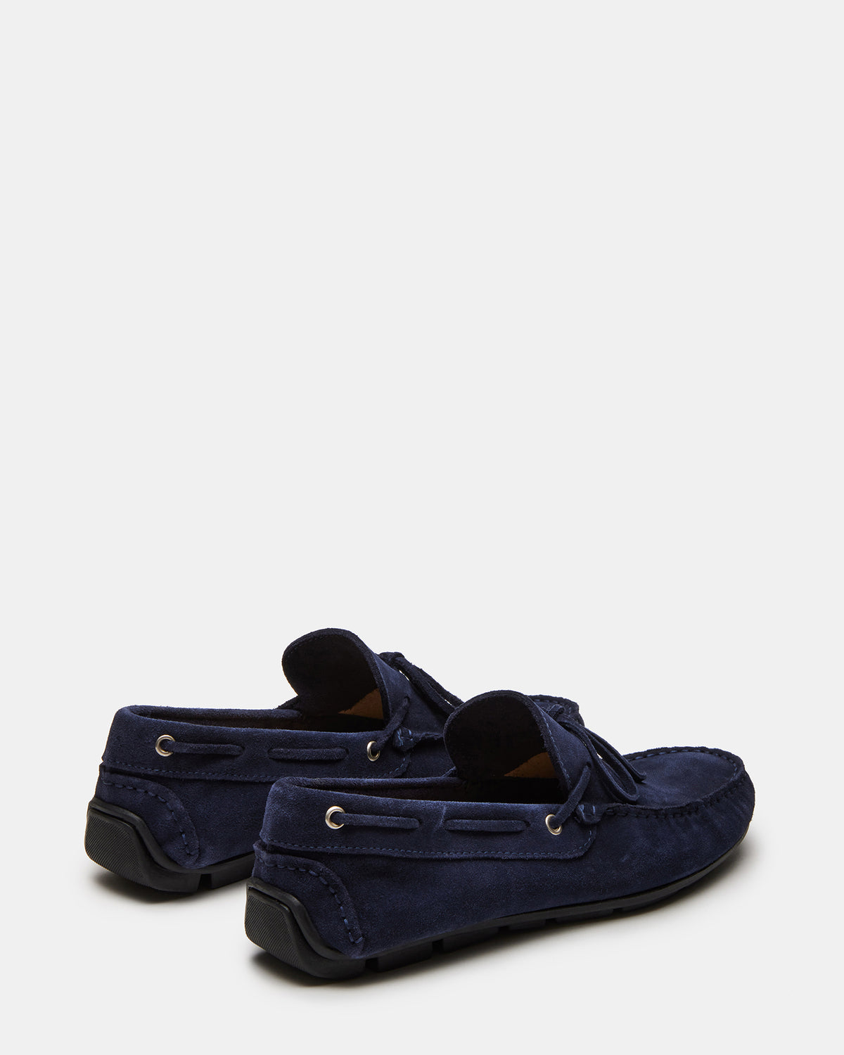AMALFI Navy Suede Slip-On Men's Casual Loafer