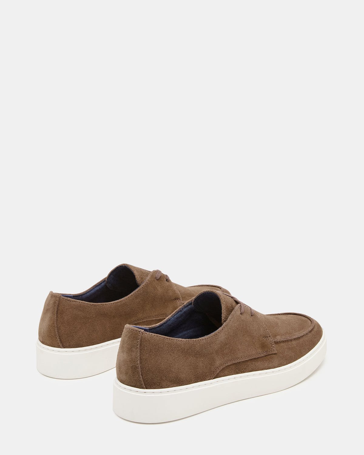 FRANKK Cognac Suede Lace-Up Men's Casual Shoe