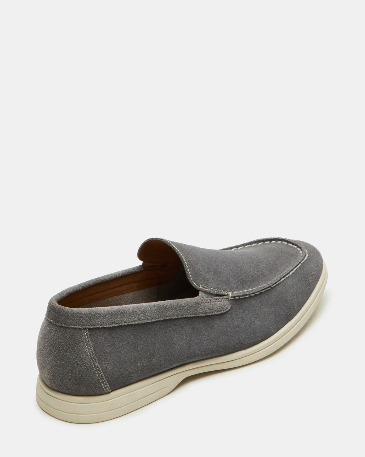 LINUX Grey Suede Slip-On Men's Casual