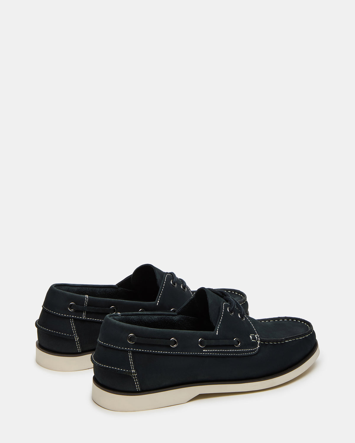 ZEPHYR Navy Slip-On Men's Boat Shoe Loafer