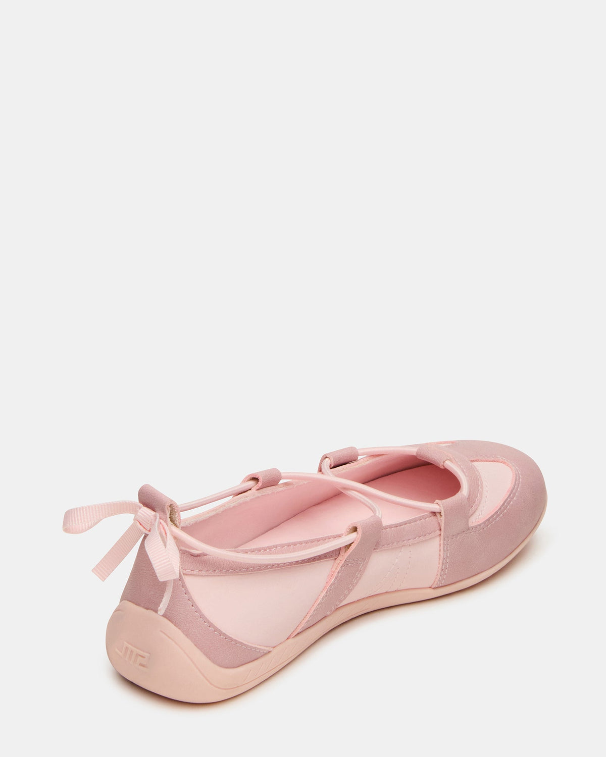 Kids' MEARA Blush Low-Top Lace-Up Girls' Sneaker Steve Madden BLUSH