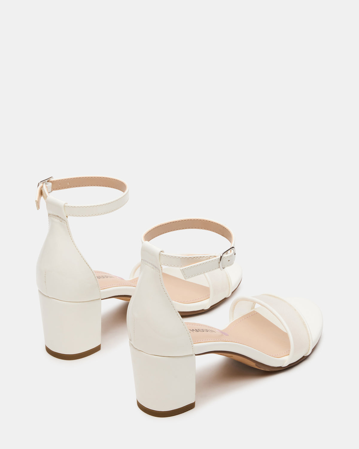 Kids' CARRSON Mesh White Girls' Dress Heel