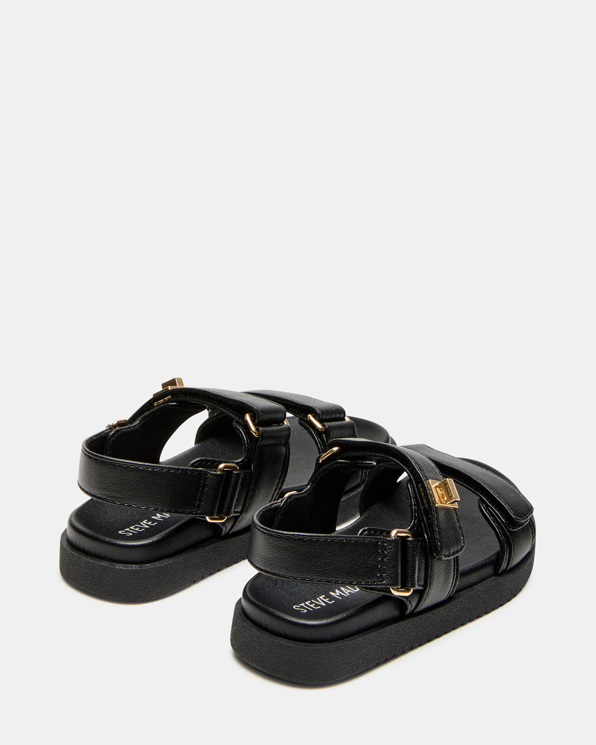 Toddlers' MONA Black Girls' Flatform Sandal