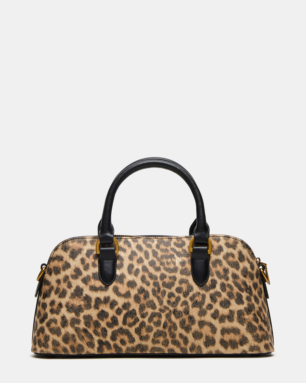 SMYTH Bag Leopard Crossbody Bag Charm Top Handle Handbag
