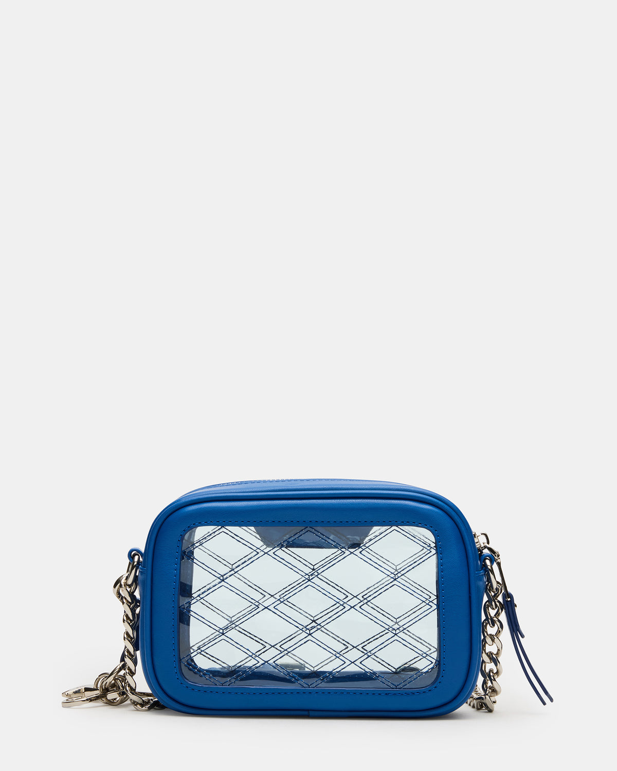 JELLY Bag Blue Clear Camera Crossbody Handbag