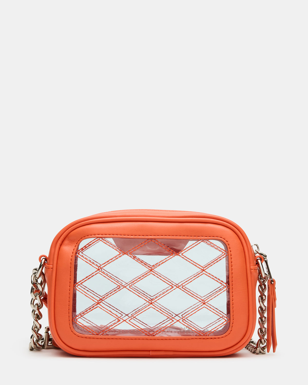 JELLY Bag Orange Clear Camera Crossbody Handbag