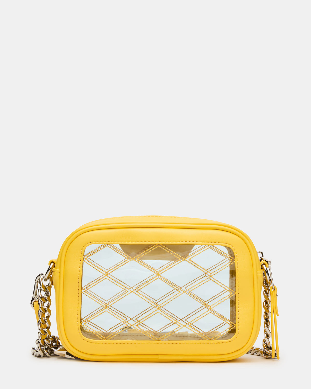 JELLY Bag Yellow Clear Camera Crossbody Handbag