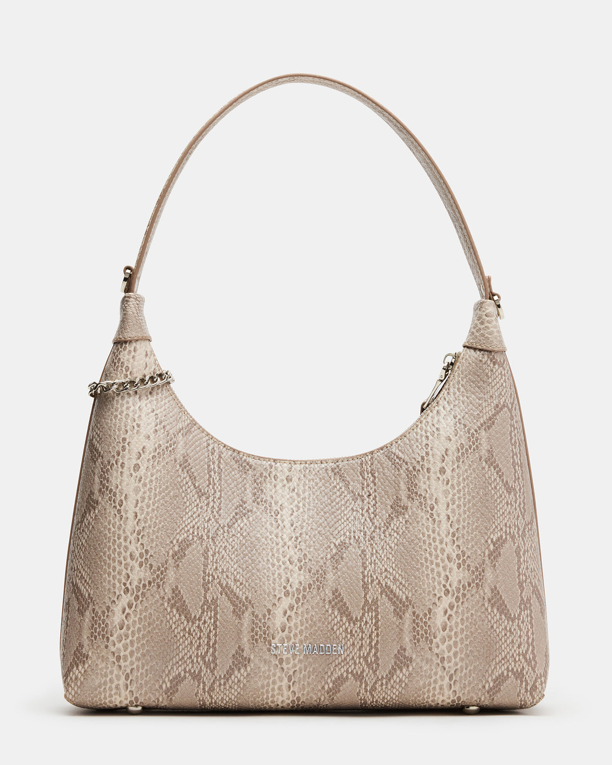 AMARI Bag Sand Snake Shoulder Strap Handbag