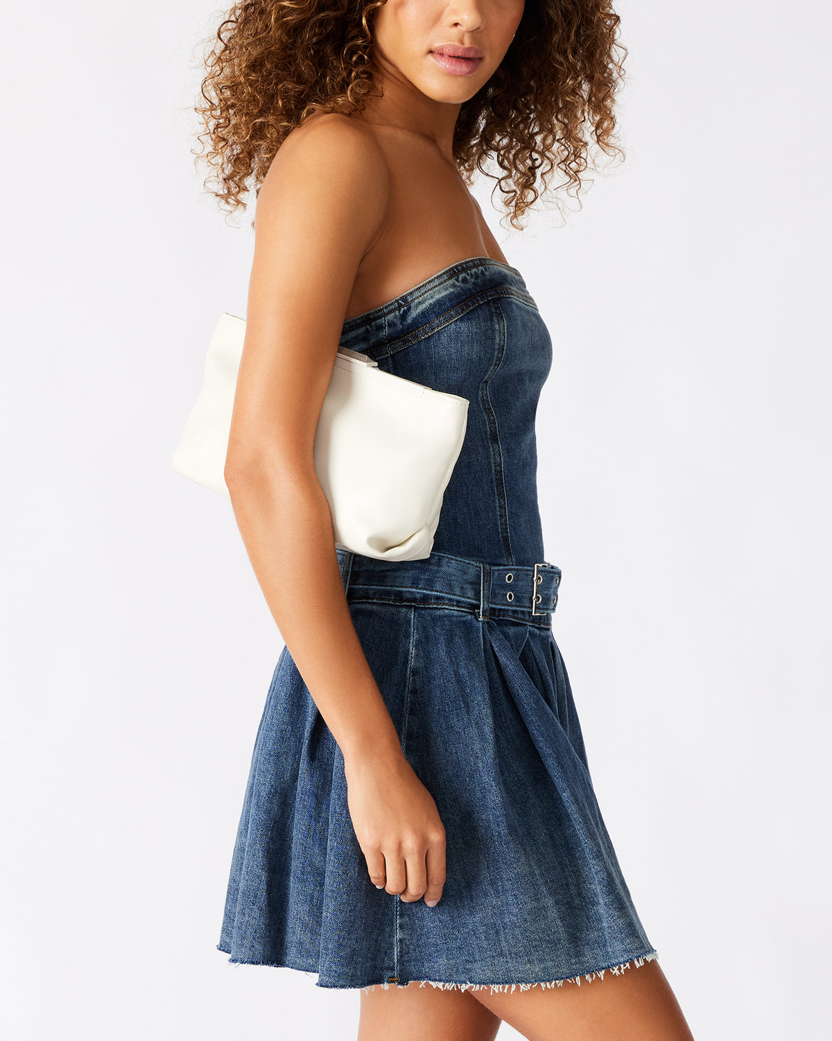 ANTONI Soft Oversized Clutch Bag Off-White | Women's Handbags