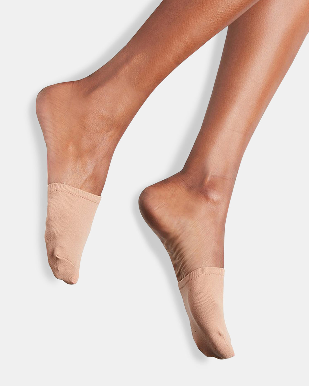 CAP TOE Black/Tan Open Back Shoe Socks Steve Madden BLACK-TAN