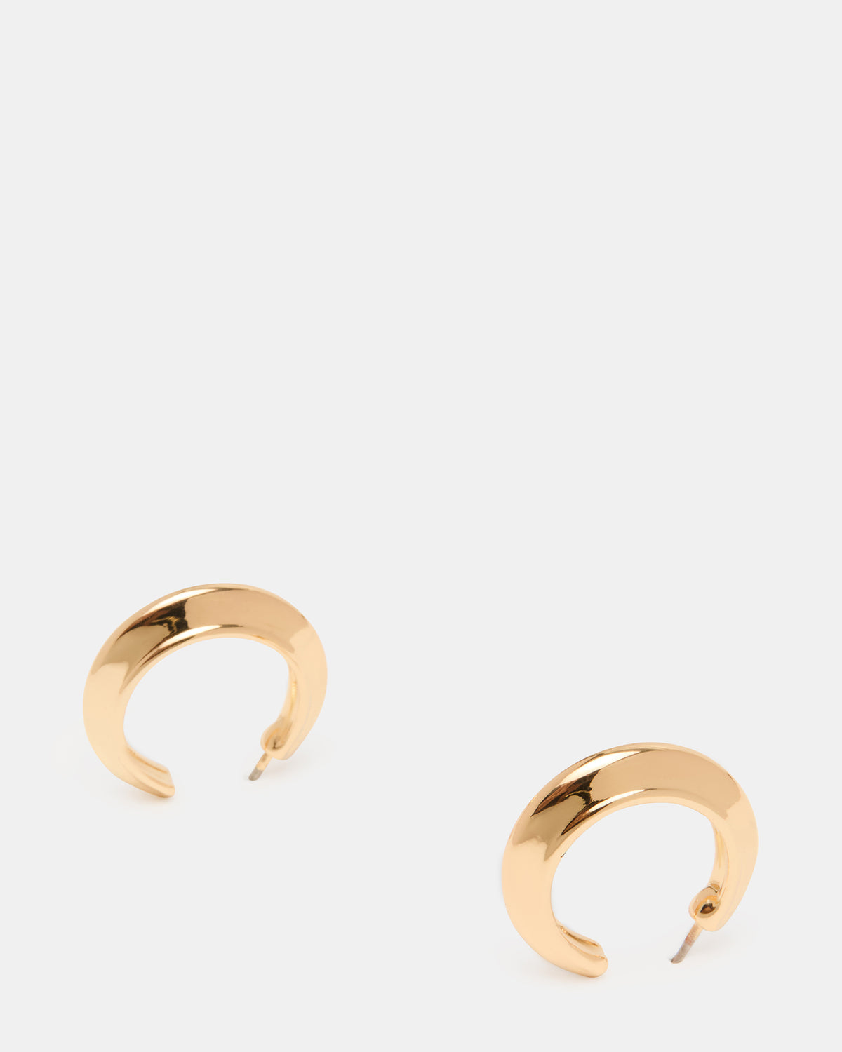 SMALL HOOP EARRINGS GOLD Women's Chubby Small Hoop Earrings