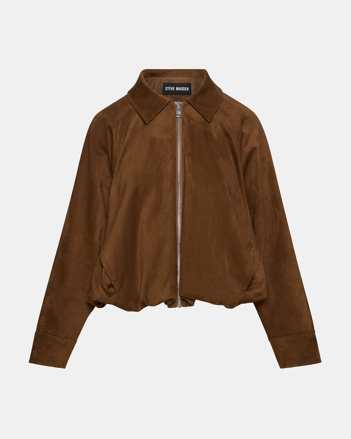 MACKEY Chestnut Long-Sleeved Zip-Up Women's Jacket