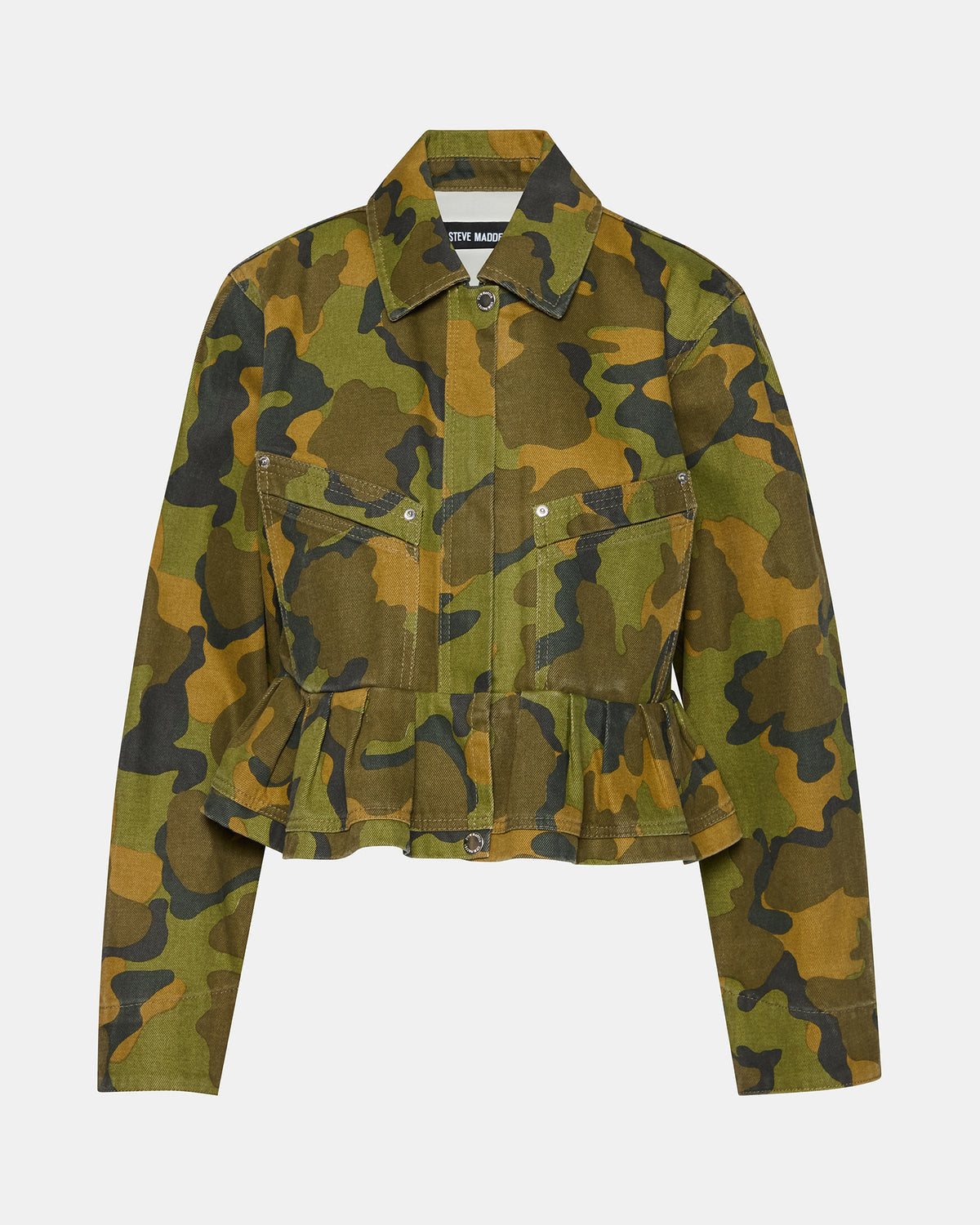 SLOAN Camouflage Long-Sleeved Zip-Up Women's Jacket