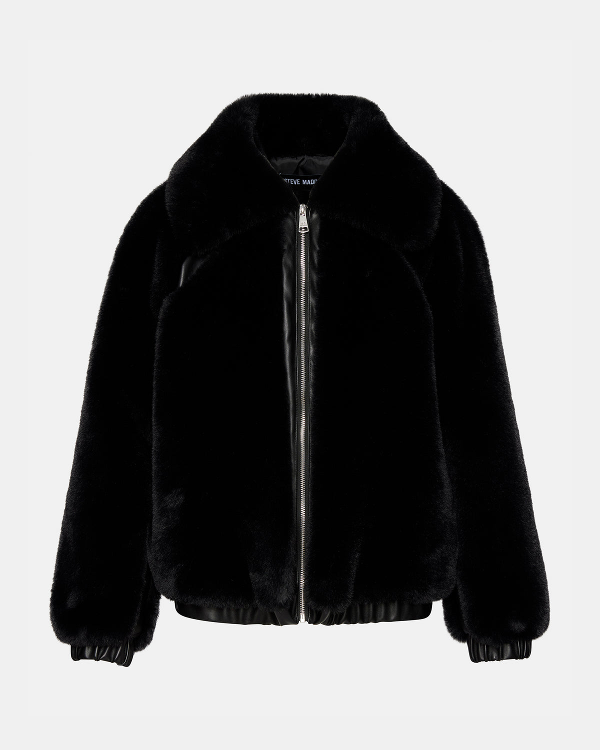 ZEPHRINE Jacket Black | Women's Long-Sleeved Furry Jacket
