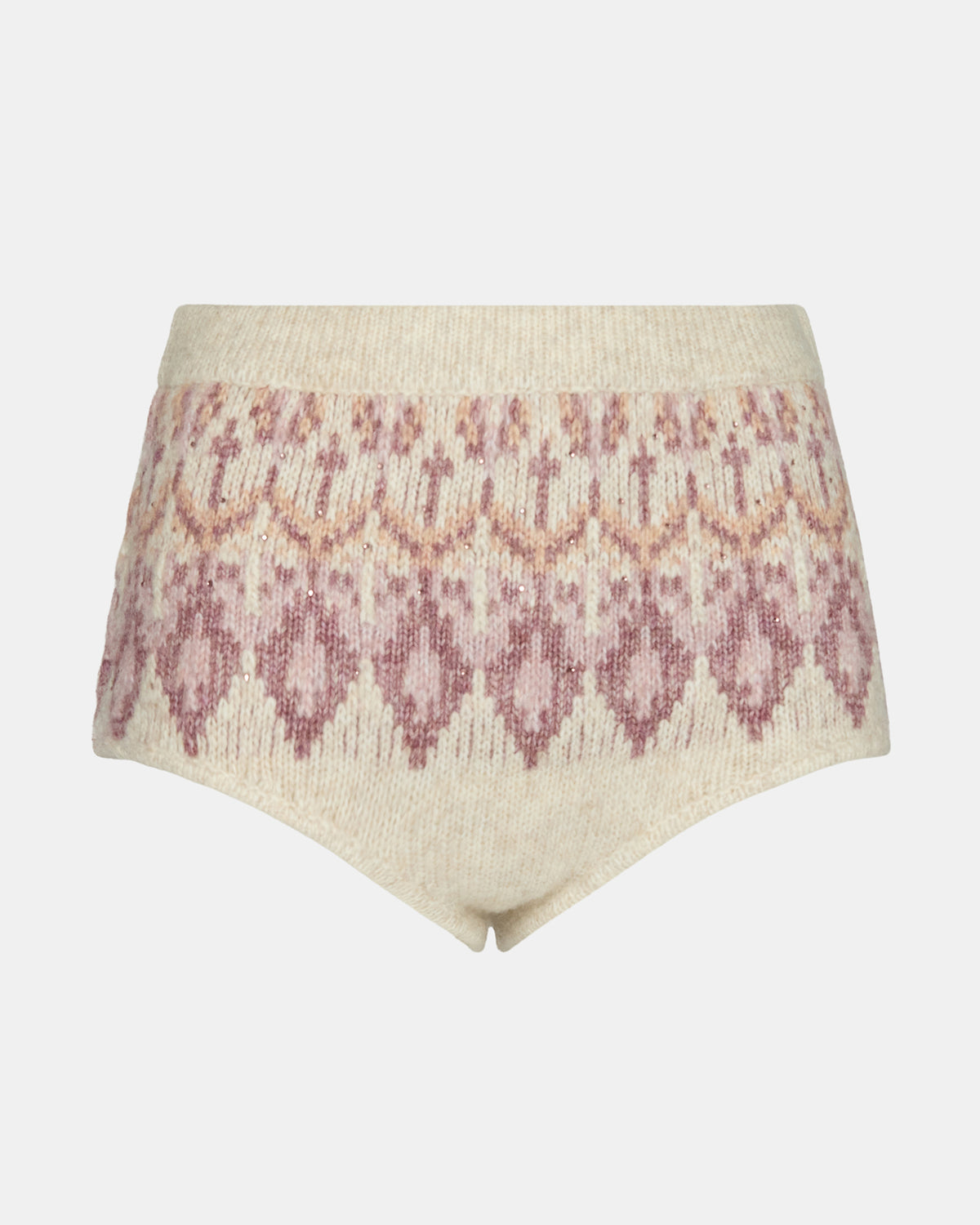 SUZETTE Multi Fair Isle Micro Women's Hot Shorts