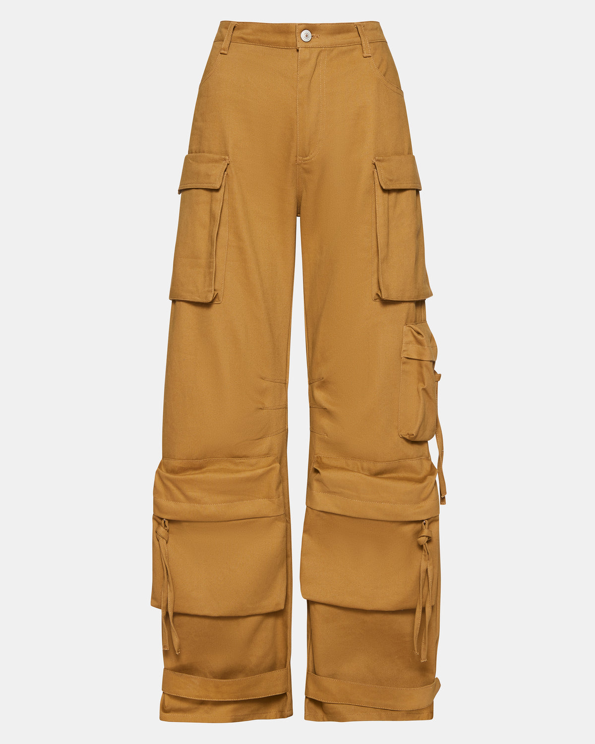 DUO Khaki Women's Utility Cargo Pants