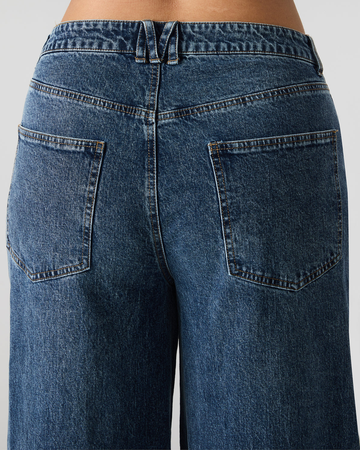 RORI Dark Navy Straight-Leg Denim Women's Bottoms