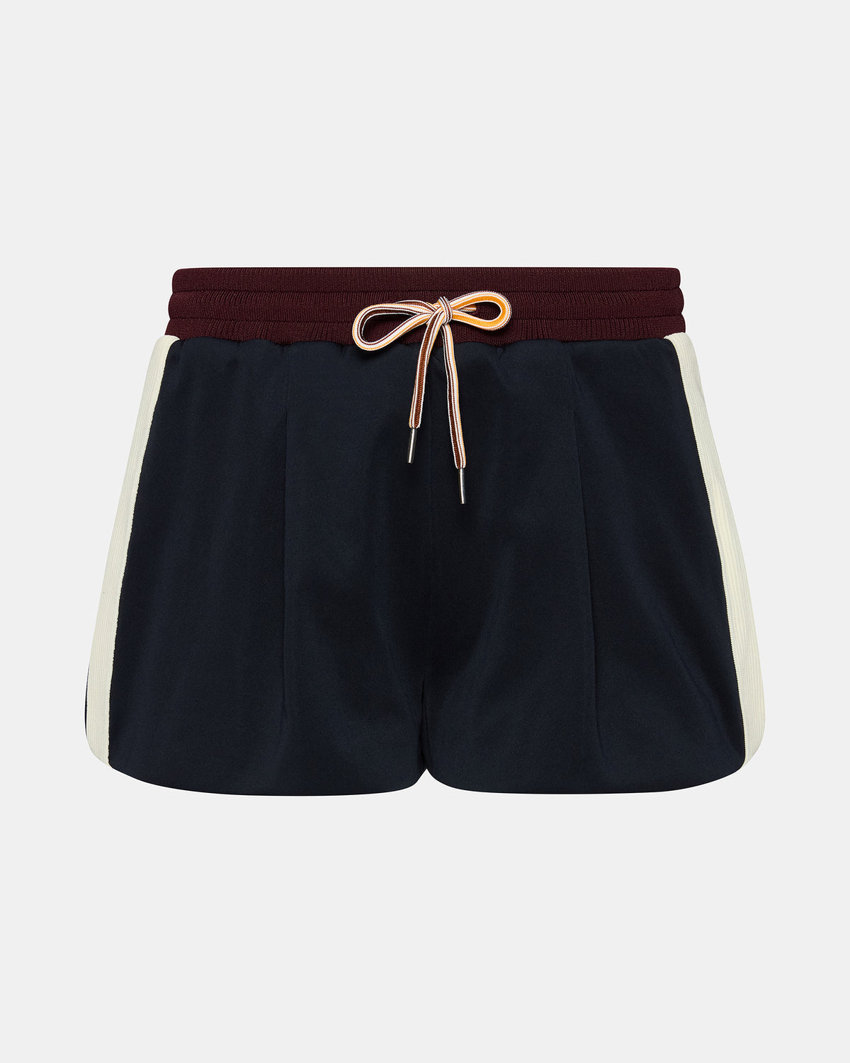 DAISY Midnight Athletic Tie-Front Matching Set Women's Shorts