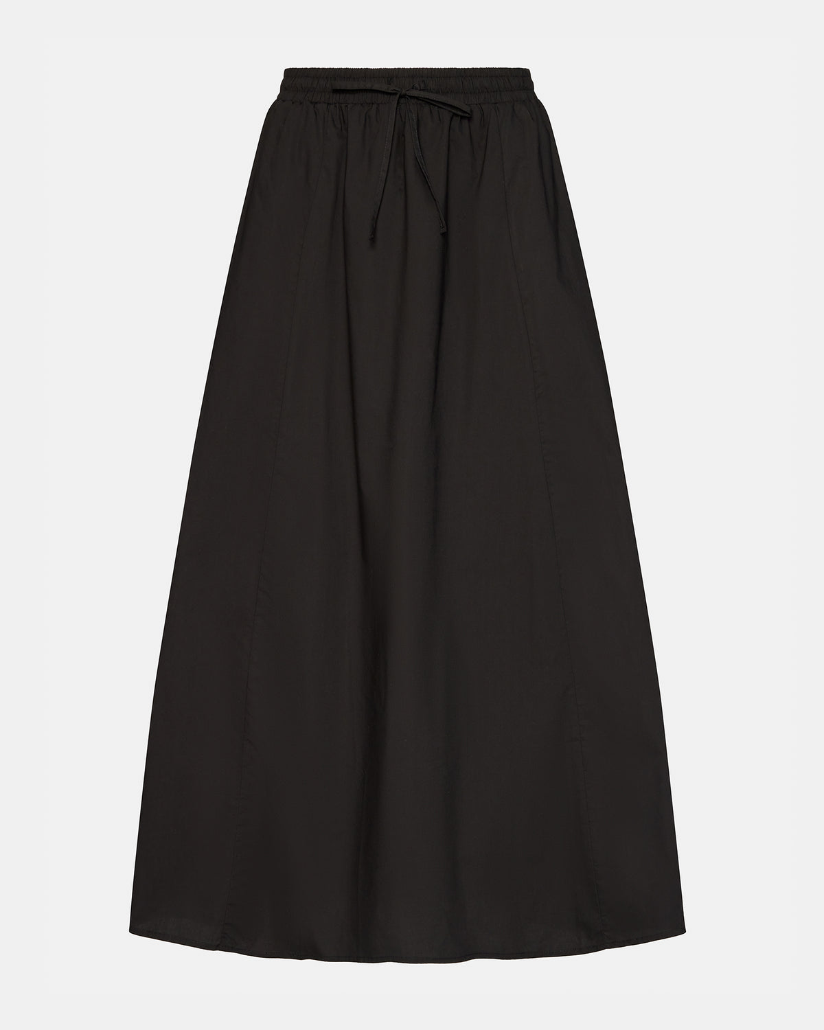 SUNNY Skirt Black | Women's A-Line Maxi Skirt