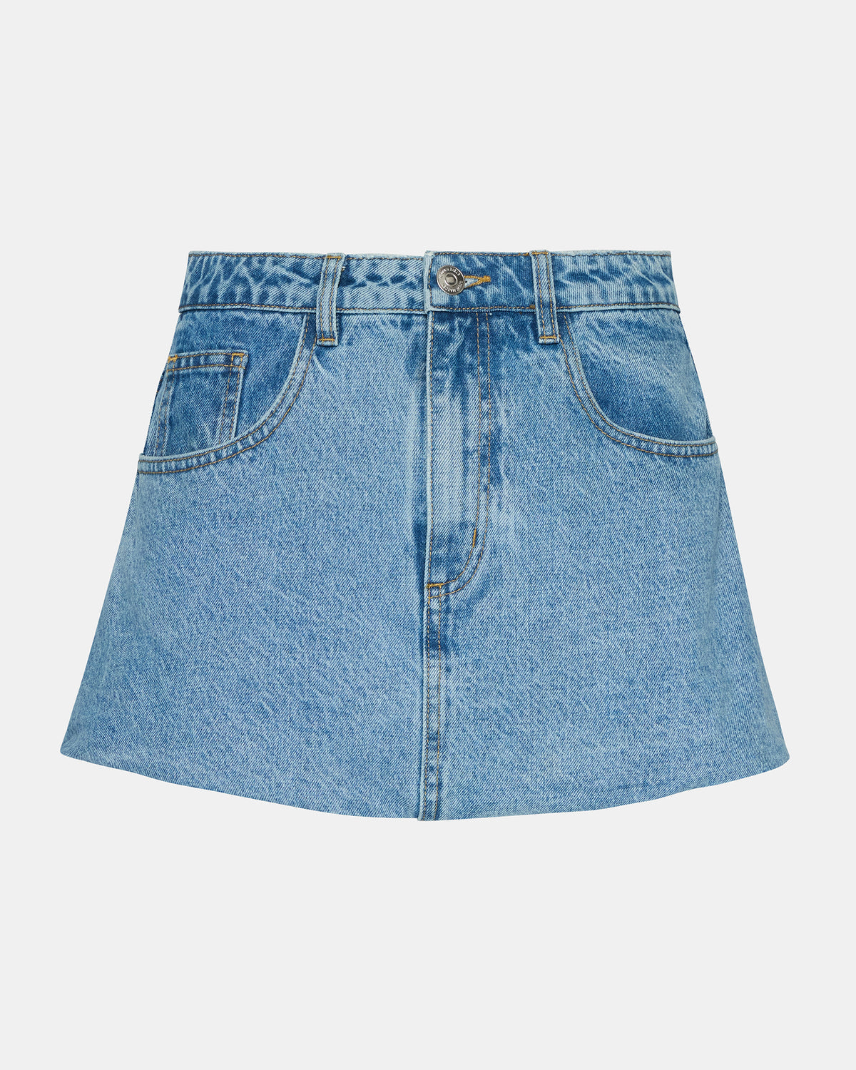 SIMONA Denim Women's Mini Skirt Steve Madden DENIM FABRIC
