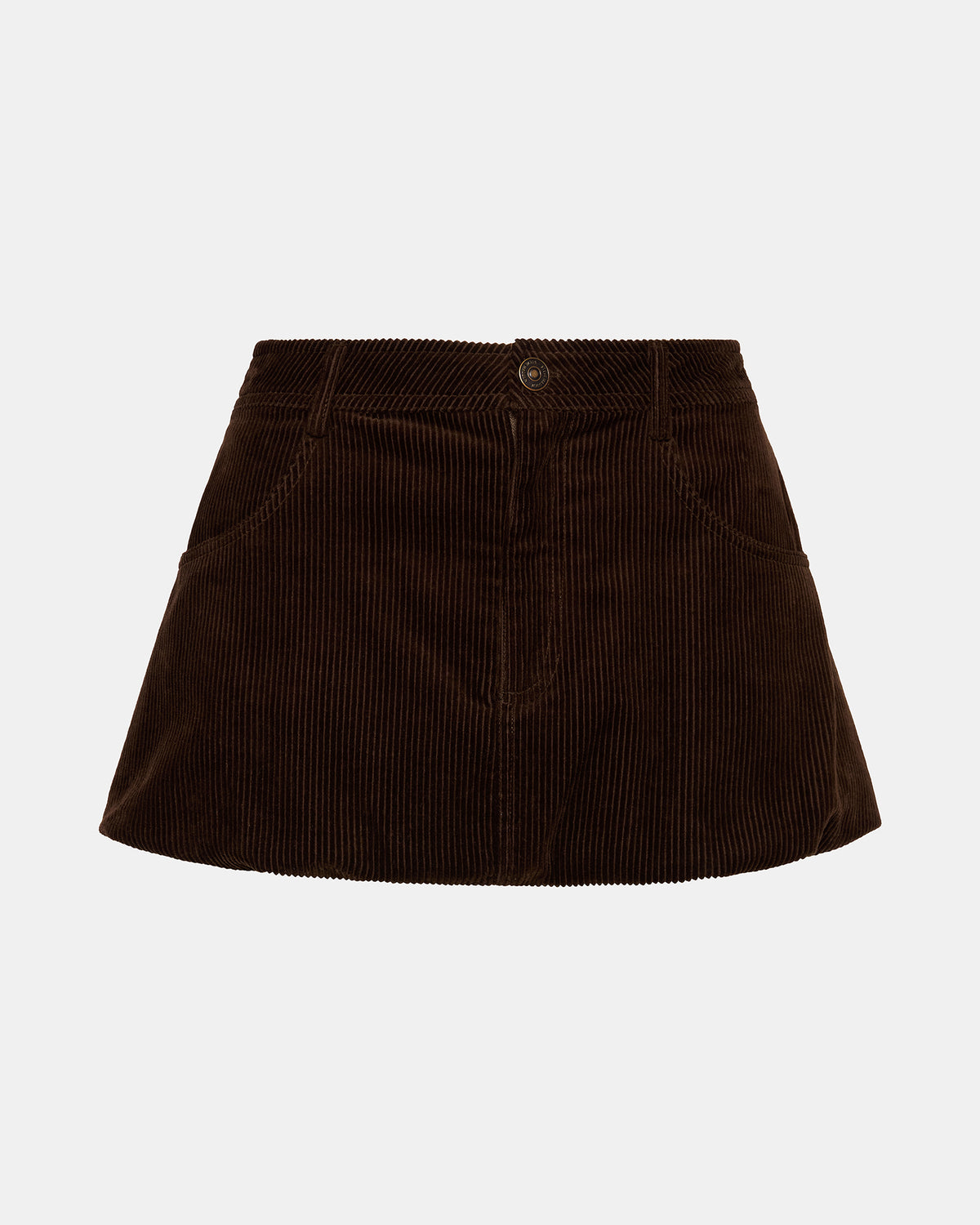 SIMONA Dark Espresso Women's Mini Skirt