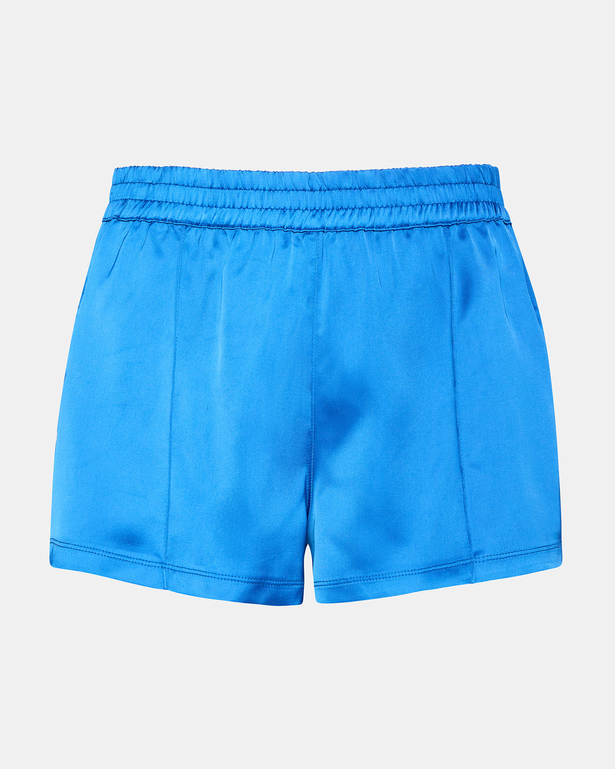 BECKHAM Blue Women's Athletic Track Shorts