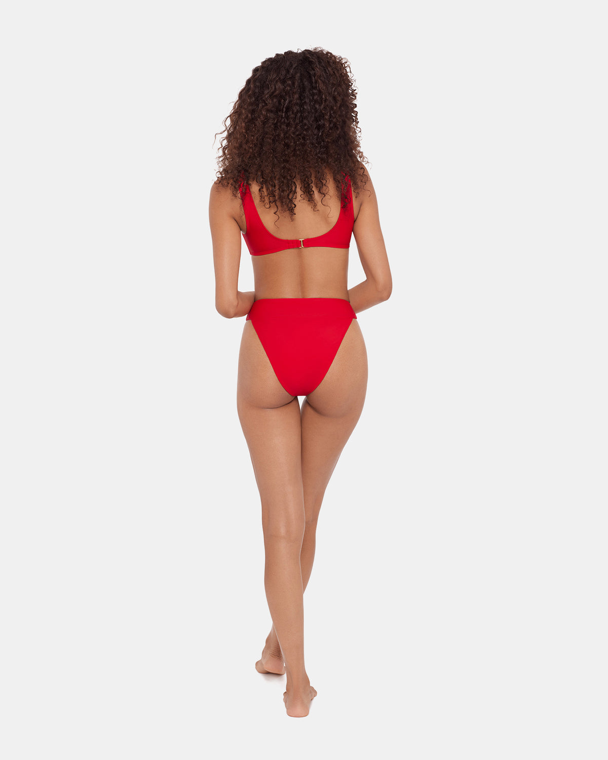 SLEEK 'N CHIC BIKINI BOTTOM Cherry Women's Cheeky Bikini Bottom