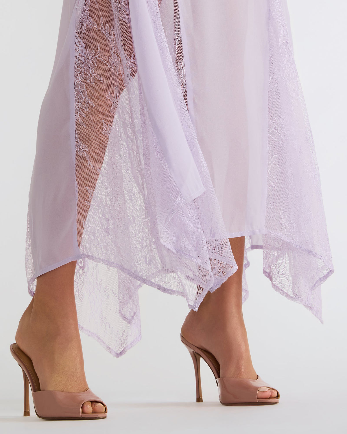 PRIYA Dark Blush Patent Mule Women's Heel Steve Madden DARK BLUSH PATENT