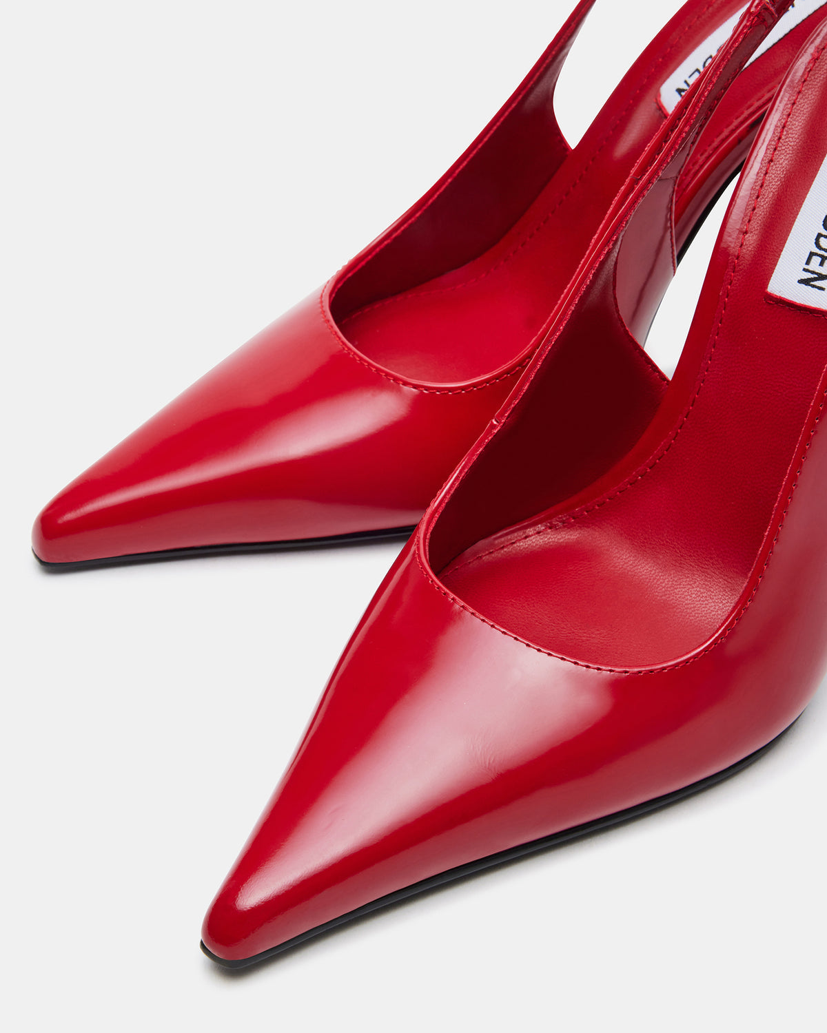 REYES Red Slingback Stiletto Pointed-Toe Pump Women's Heel Steve Madden RED