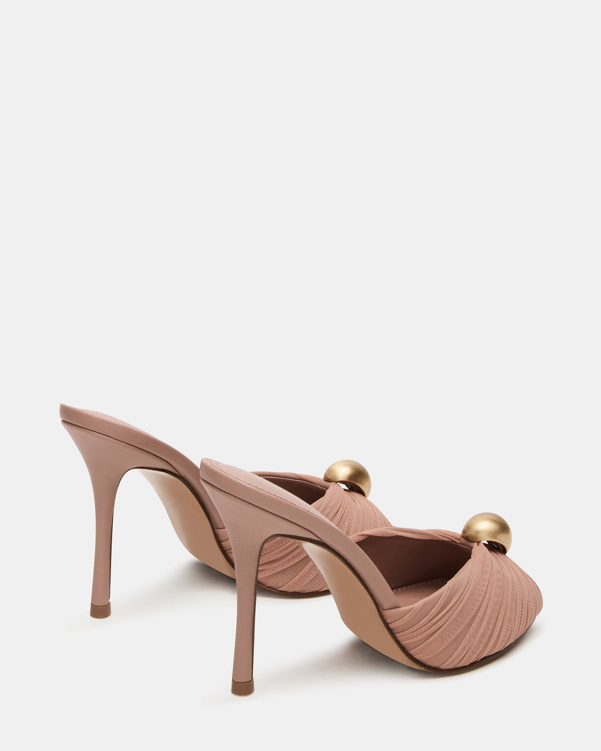 PRIYA Mocha/Gold Mule Women's Heel Steve Madden MOCHA