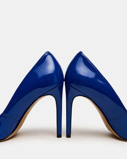 NOIR Cobalt Pointed-Toe Stiletto Pump Women's Heels Steve Madden COBALT