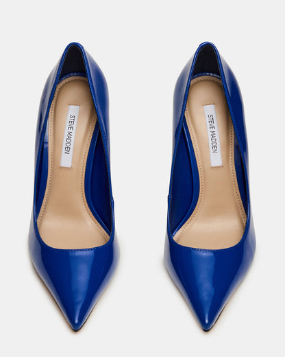 NOIR Cobalt Pointed-Toe Stiletto Pump Women's Heels Steve Madden COBALT