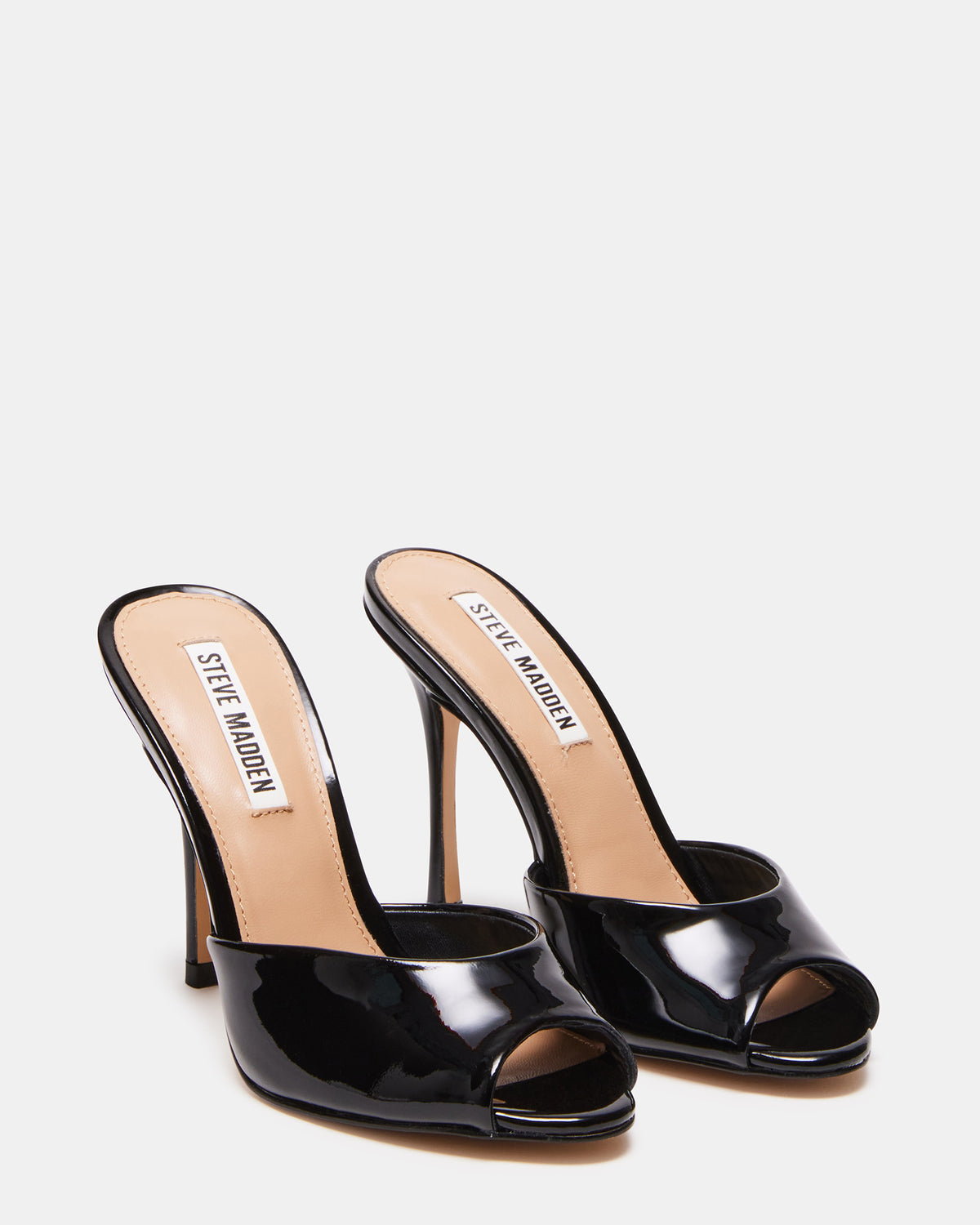 PRIYA Black Patent Women's Mule Steve Madden BLACK PATENT