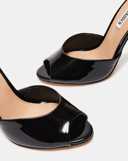 PRIYA Black Patent Women's Mule Steve Madden BLACK PATENT
