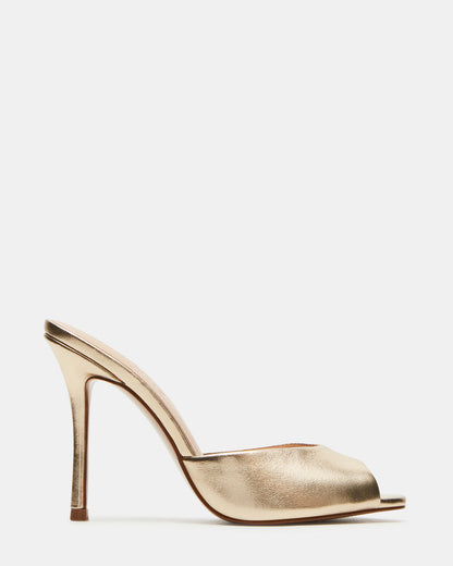 PRIYA Gold Leather Women's Mule Steve Madden GOLD LEATHER