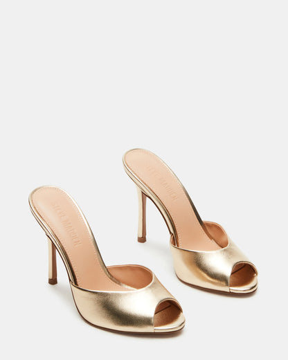PRIYA Gold Leather Women's Mule Steve Madden GOLD LEATHER