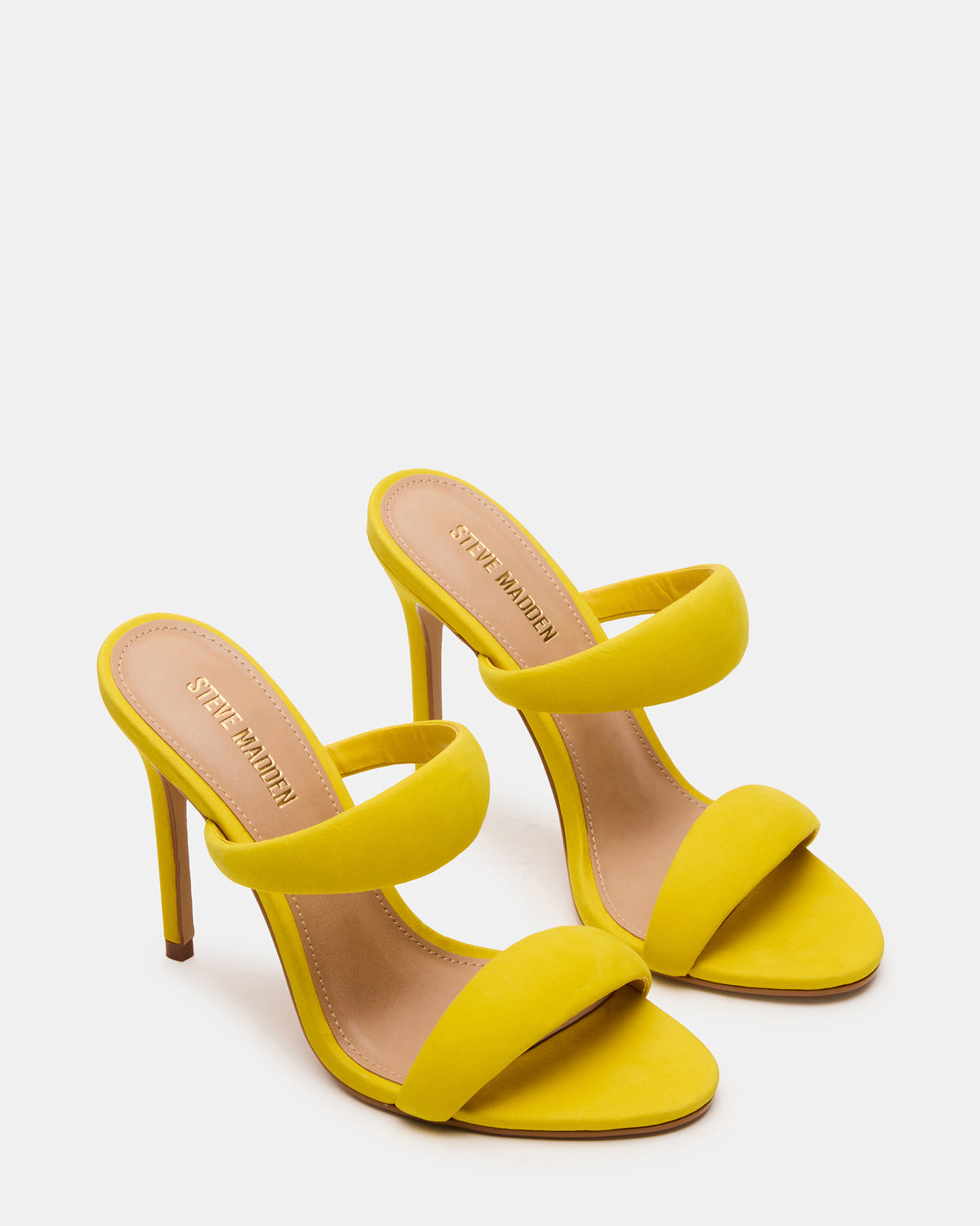 SATURN Yellow Stiletto Mule Women's Heel Steve Madden YELLOW