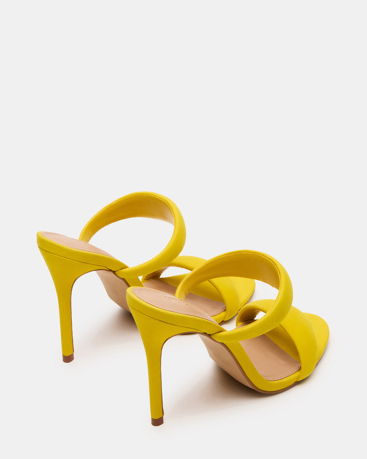 SATURN Yellow Stiletto Mule Women's Heel Steve Madden YELLOW