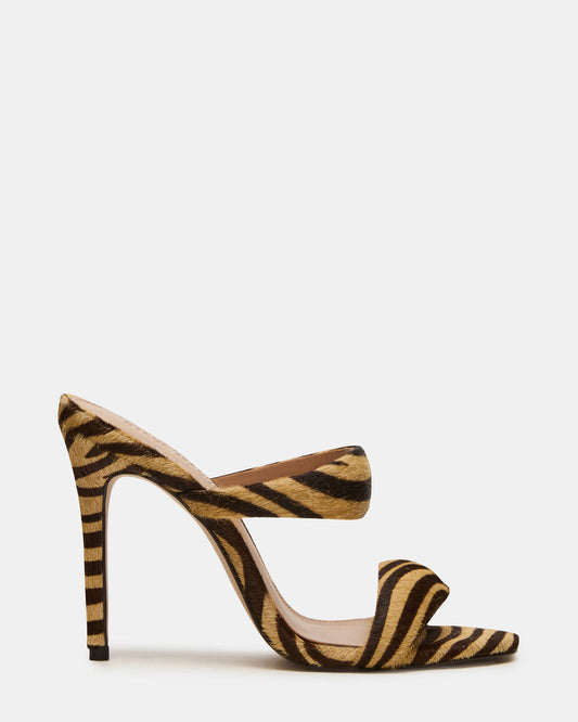 SATURN Tiger Stiletto Mule Women's Heel Steve Madden TIGER