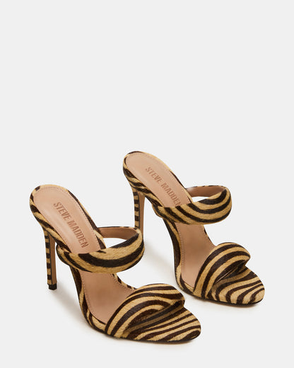 SATURN Tiger Stiletto Mule Women's Heel Steve Madden TIGER