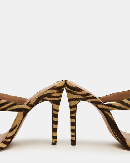 SATURN Tiger Stiletto Mule Women's Heel Steve Madden TIGER