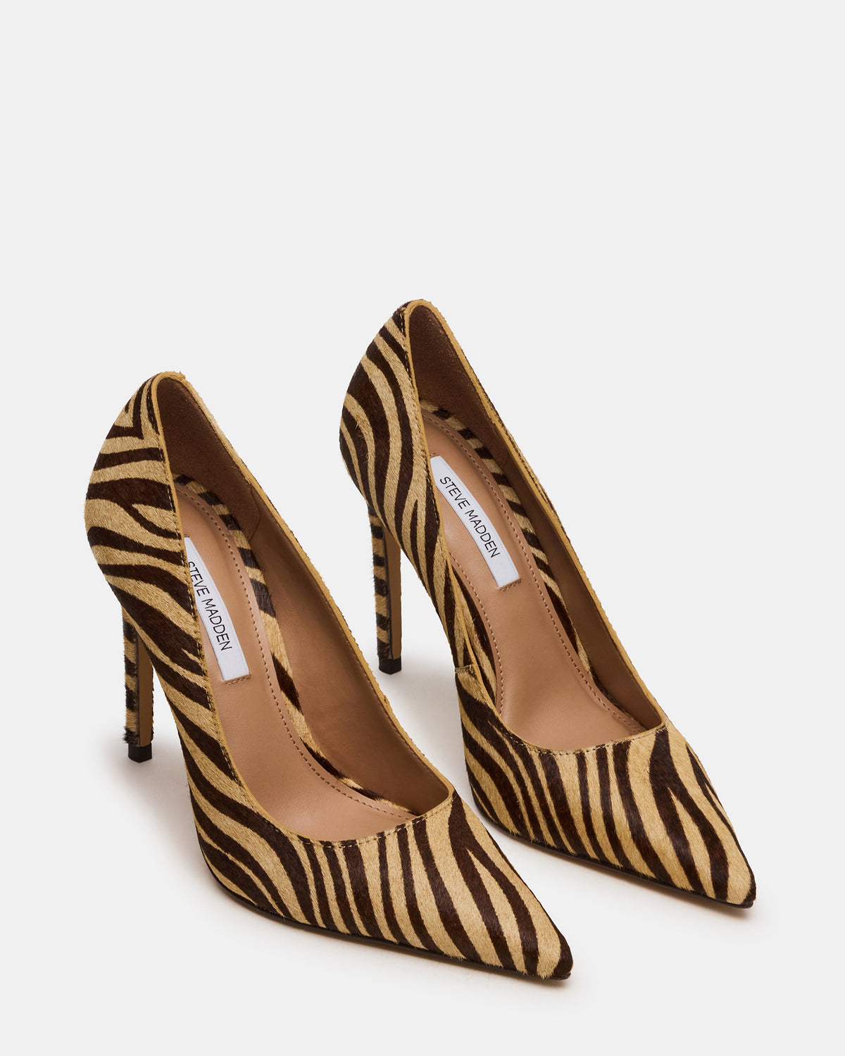 NOIR Tiger Pointed-Toe Stiletto Pump Women's Heels Steve Madden TIGER
