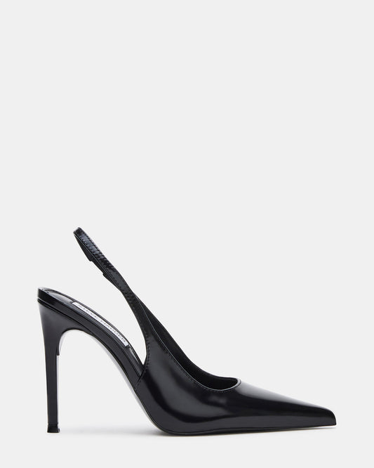 REYES Black Box Slingback Stiletto Pointed-Toe Pump Women's Heel